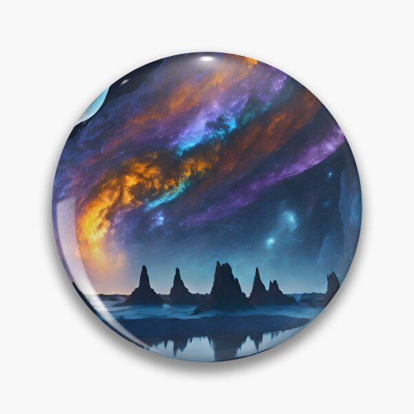 Item preview, Starseed Journey: Intricate Abstract Watercolor in 4K - Cosmic Cradle Art designed and sold by ElLocoMus.