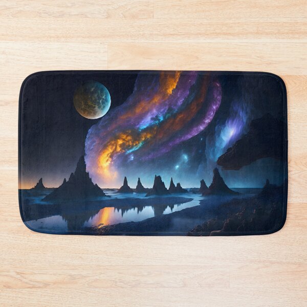 Item preview, Starseed Journey: Intricate Abstract Watercolor in 4K - Cosmic Cradle Art designed and sold by ElLocoMus.