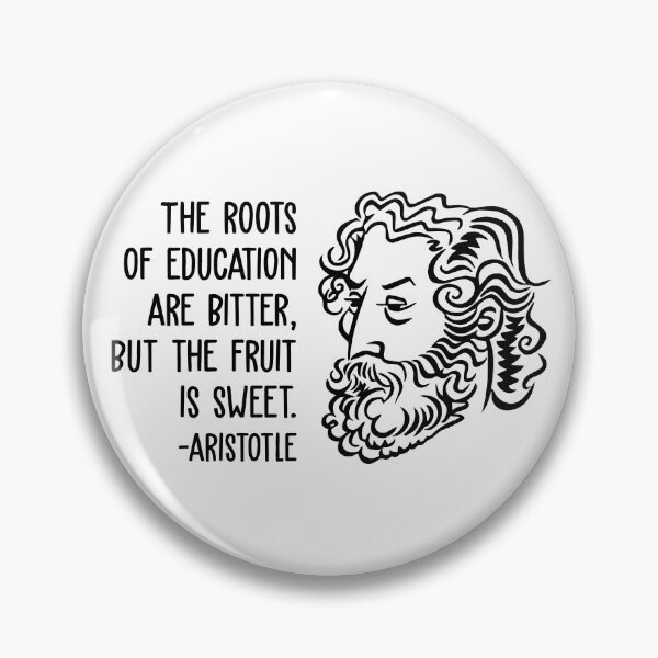Item preview, Aristotle Wisdom Quotes - Roots of Education designed and sold by CMTees.