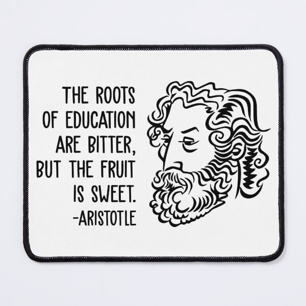 Item preview, Aristotle Wisdom Quotes - Roots of Education designed and sold by CMTees.