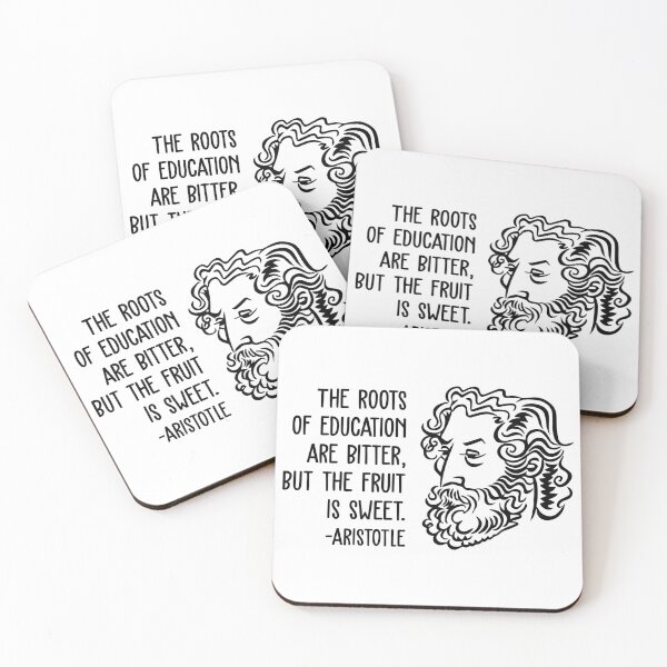 Item preview, Aristotle Wisdom Quotes - Roots of Education designed and sold by CMTees.