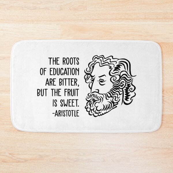 Item preview, Aristotle Wisdom Quotes - Roots of Education designed and sold by CMTees.