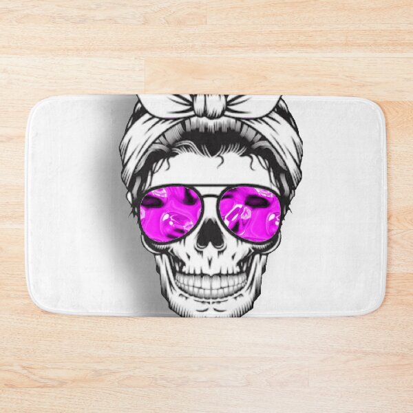 Item preview, Tough chick skull designed and sold by Reinrab.