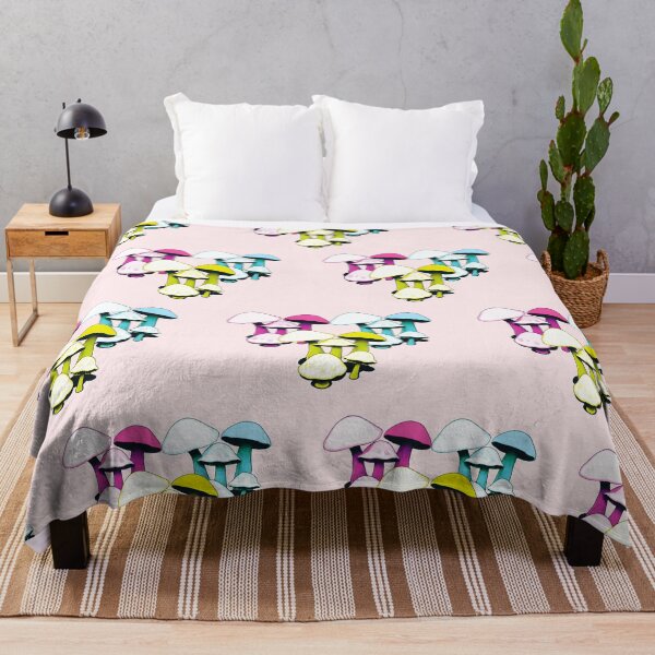 Item preview, Cute Mushroom Pattern in Triadic designed and sold by PixelChameleon.