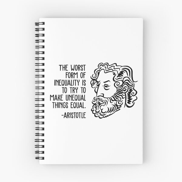 Item preview, Aristotle Wisdom Quotes - Inequality designed and sold by CMTees.