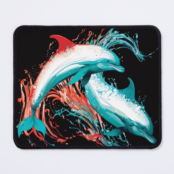 Artikelvorschau, Dolphins, Intelligent and Friendly Mammals entworfen und verkauft von MVDigitalArt.