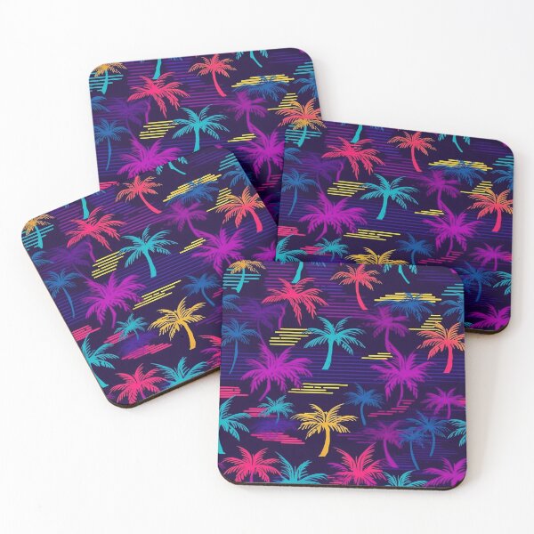 Item preview, Tropical Neon Palm Trees 2 designed and sold by ValiTheGod.