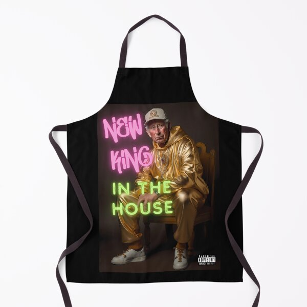Item preview, New King in the house - King Charles III - funny - Rapper designed and sold by Loffartdesign.