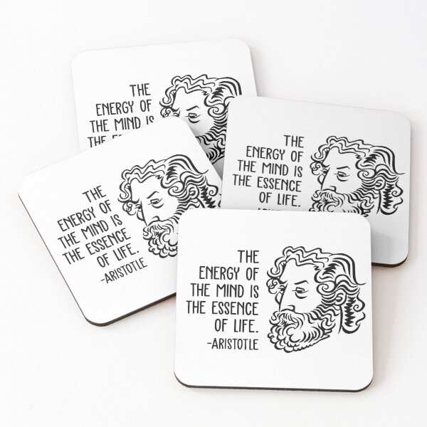 Item preview, Aristotle Wisdom Quotes - The Essence of Life designed and sold by CMTees.