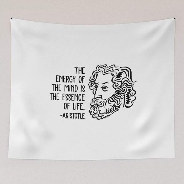 Item preview, Aristotle Wisdom Quotes - The Essence of Life designed and sold by CMTees.