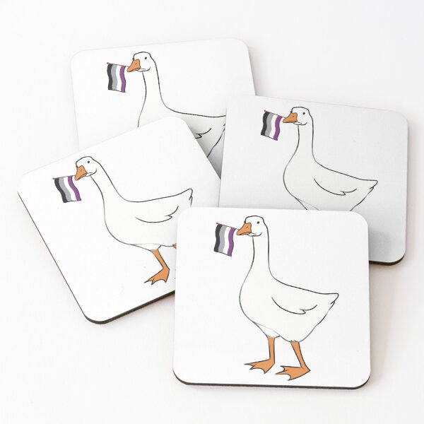 Item preview, Asexual Pride Goose designed and sold by Silly-lil-goose.