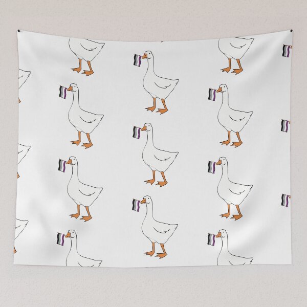 Item preview, Asexual Pride Goose designed and sold by Silly-lil-goose.