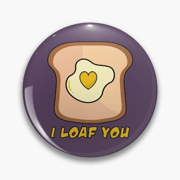 Item preview, Fried egg heart on a toast bread  designed and sold by Donutlovers.
