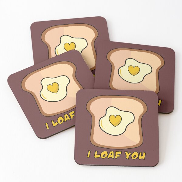 Item preview, Fried egg heart on a toast bread  designed and sold by Donutlovers.
