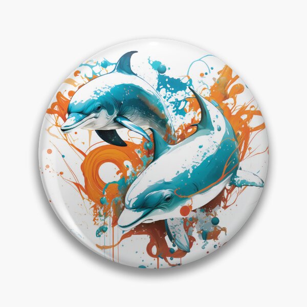 Artikelvorschau, Dolphins, Intelligent, Playful and Friendly Mammals entworfen und verkauft von MVDigitalArt.