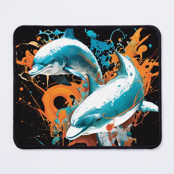Artikelvorschau, Dolphins, Intelligent, Playful and Friendly Mammals entworfen und verkauft von MVDigitalArt.