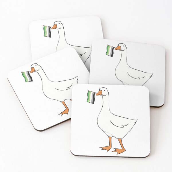 Item preview, Aromantic Pride Goose designed and sold by Silly-lil-goose.