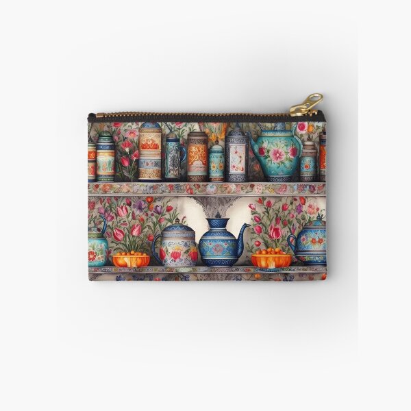 Item preview, Floral Teapots designed and sold by pinkal.