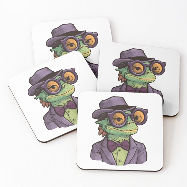 Artikelvorschau, Chamaleon der Geschäftsmann entworfen und verkauft von Ayzenstickers.