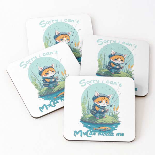 Item preview, Sorry I Cant My Cat Needs Me: The Ultimate T-Shirt for Cat Enthusiasts designed and sold by Paolospresent.