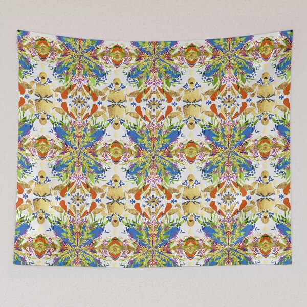 Item preview, Blue Gold Burst designed and sold by MamesMessyArt.