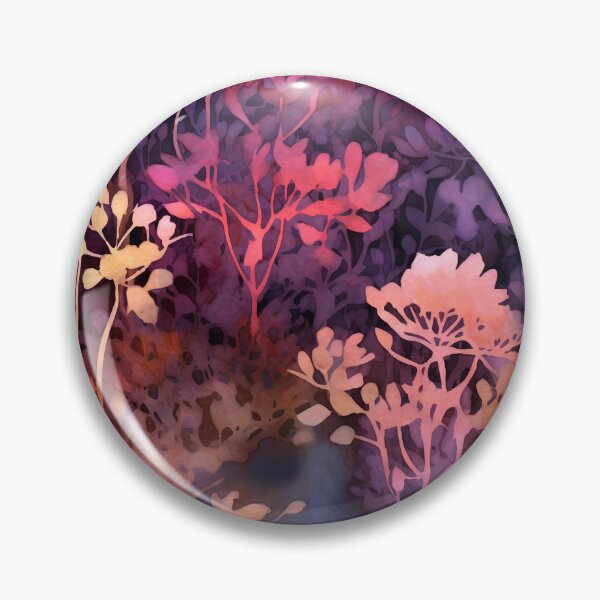 Item preview, Herbal and floral pattern 3 designed and sold by Red Witch Art.
