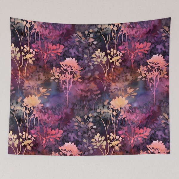 Item preview, Herbal and floral pattern 3 designed and sold by Red Witch Art.
