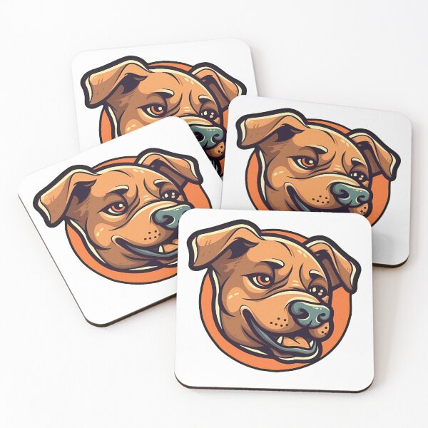 Item preview, Boxer dog handsome cartoon logo in circle designed and sold by KristinaNEL.