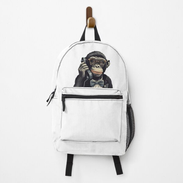Item preview, Chimpanzee the Businessman designed and sold by Ayzenstickers.