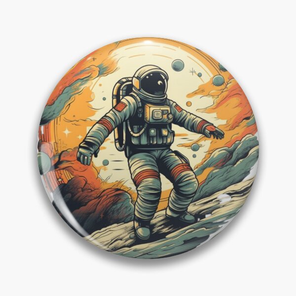 Item preview, Surfing the Cosmos - Astronaut's Epic Ride designed and sold by Adam Arts.