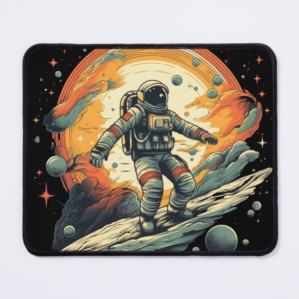 Item preview, Surfing the Cosmos - Astronaut's Epic Ride designed and sold by Adam Arts.