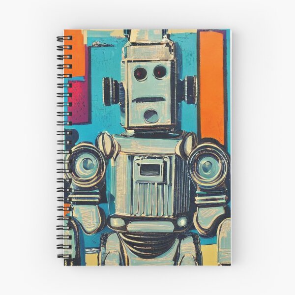 Item preview, A vintage robot from another world | retro aesthetic  designed and sold by spinolator.