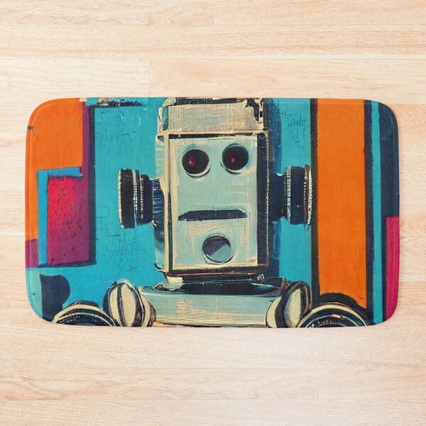 Item preview, A vintage robot from another world | retro aesthetic  designed and sold by spinolator.