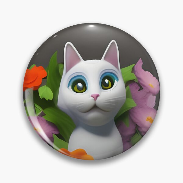 Item preview, Cat Flower 27 designed and sold by Camila Hamdan.