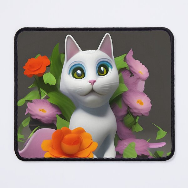 Item preview, Cat Flower 27 designed and sold by Camila Hamdan.