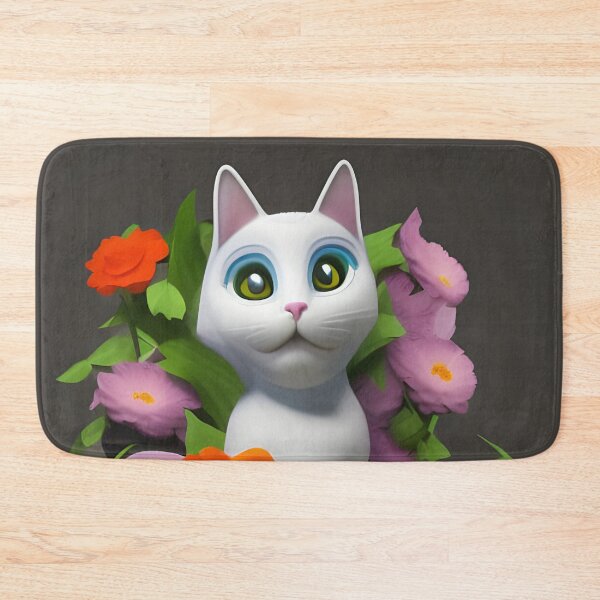 Item preview, Cat Flower 27 designed and sold by Camila Hamdan.