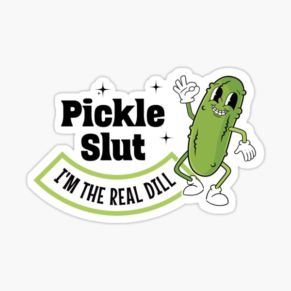 Item preview, Funny pickle slut, pickle lover gift, canning pickles designed and sold by LittleLoveFinds.