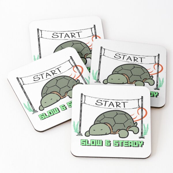 Item preview, Turtle "Slow and Steady" designed and sold by MEGAEYNAS.
