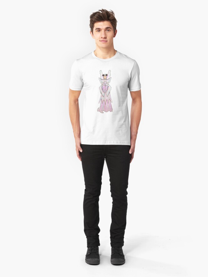 Alternate view of Bjork 6 Butterfly Slim Fit T-Shirt