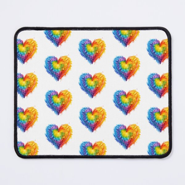 Item preview, Colorful Exploding Rainbow Heart designed and sold by Earth Nature Creations.