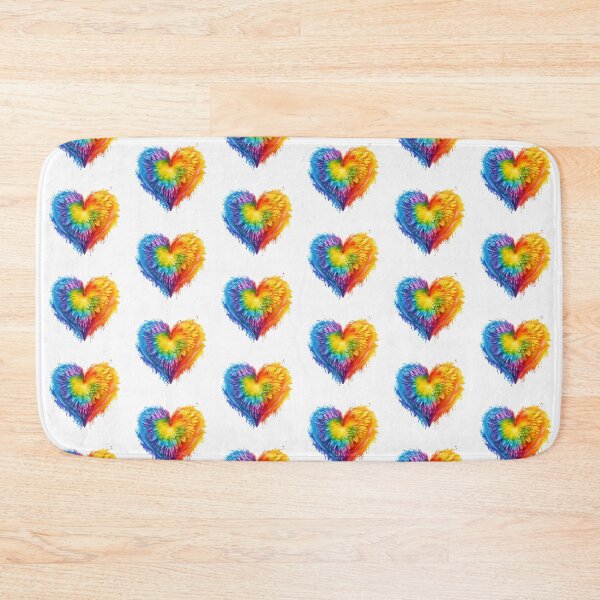 Item preview, Colorful Exploding Rainbow Heart designed and sold by Earth Nature Creations.