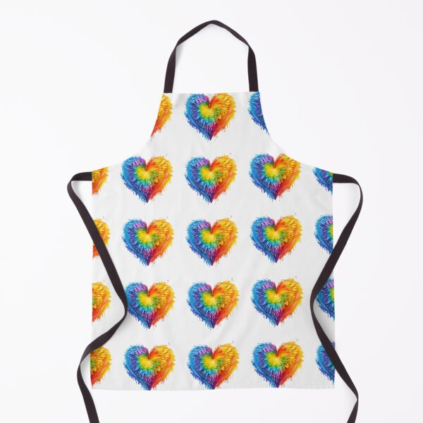 Item preview, Colorful Exploding Rainbow Heart designed and sold by Earth Nature Creations.