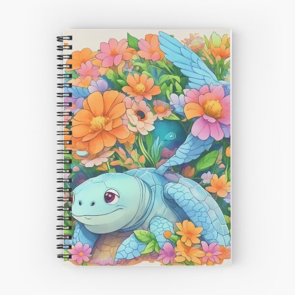 Item preview, Whimsical Turtle Paradise: A Vibrant Sticker Illustration in Style designed and sold by RedArtG09.
