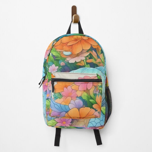 Item preview, Whimsical Turtle Paradise: A Vibrant Sticker Illustration in Style designed and sold by RedArtG09.