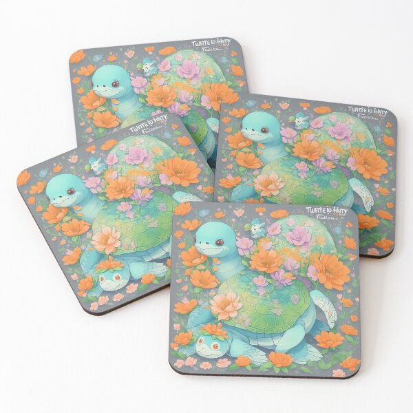 Item preview, Fantasy Turtle Delight: A Quirky and Cute Sticker Print with Retro Aesthetics designed and sold by RedArtG09.