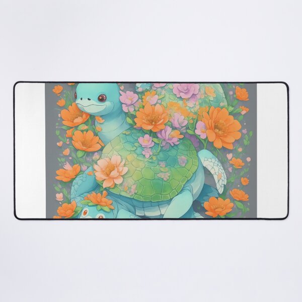 Item preview, Fantasy Turtle Delight: A Quirky and Cute Sticker Print with Retro Aesthetics designed and sold by RedArtG09.