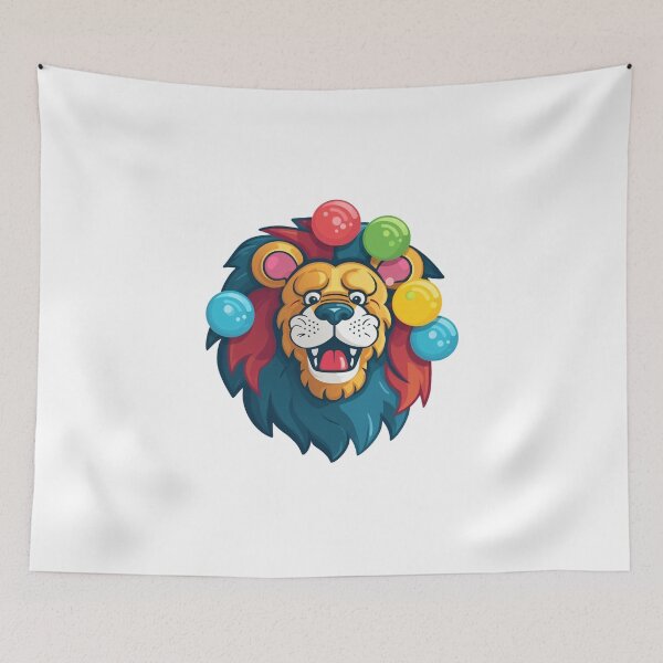 Item preview, Lion the King of Fun designed and sold by Ayzenstickers.