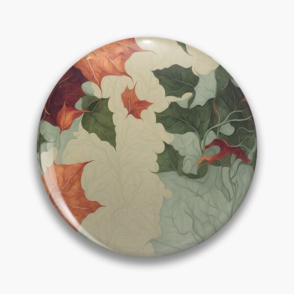 Item preview, Vintage autumn leaves pattern 3 designed and sold by VarnaChitra.
