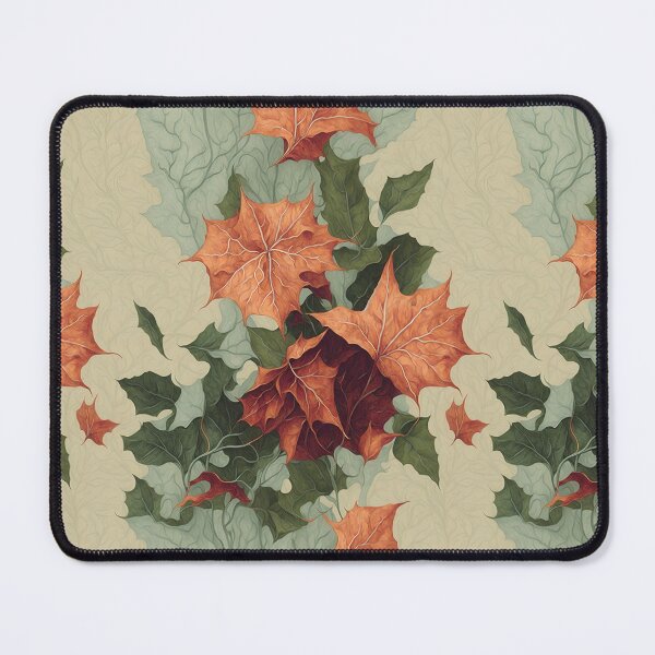Item preview, Vintage autumn leaves pattern 3 designed and sold by VarnaChitra.