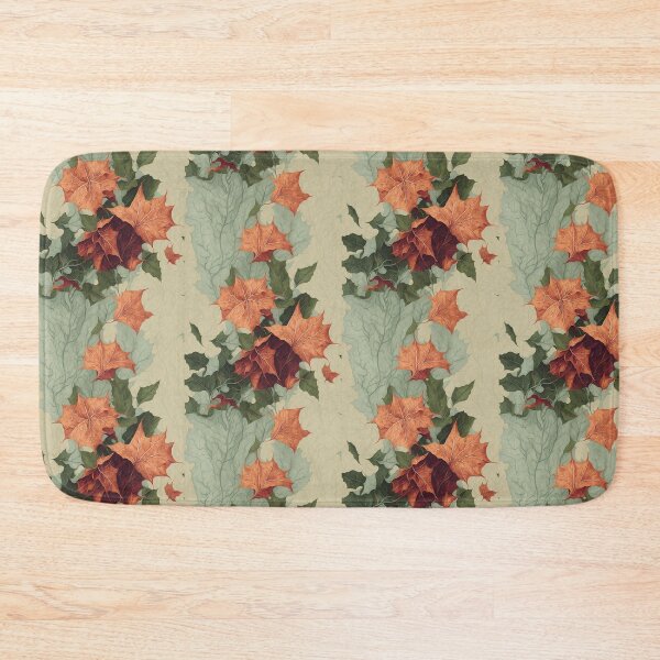 Item preview, Vintage autumn leaves pattern 3 designed and sold by VarnaChitra.
